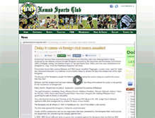 Tablet Screenshot of nomadsportsclub.com
